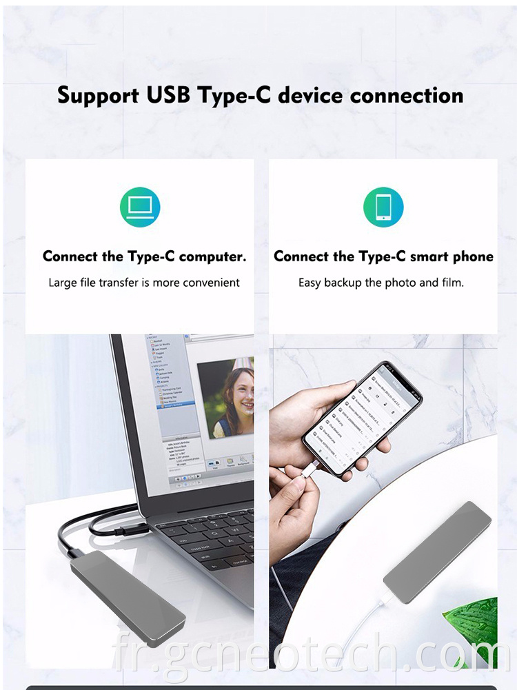 10Gbps External PCIE NVME M.2 SSD Enclosure